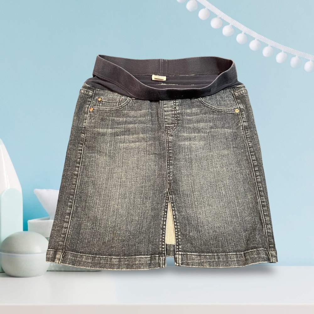 Oh Baby! by Motherhood Denim Maternity Skirt